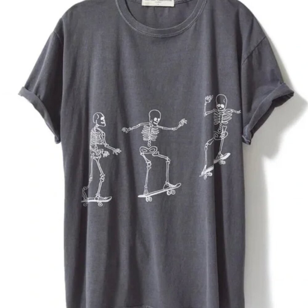 Project Social T X Urban Outfitters Skeleton Tee - OS